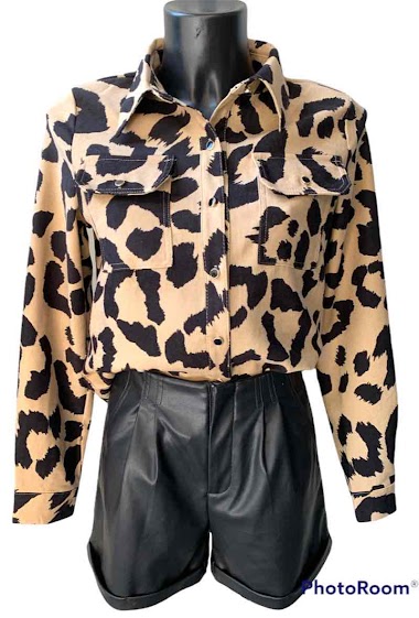 Mayorista Graciela Paris - Leopard print overshirt