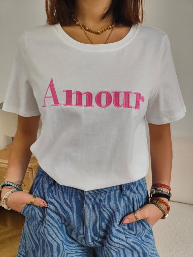 Grossiste Graciela Paris - Tee shirt «  Amour »