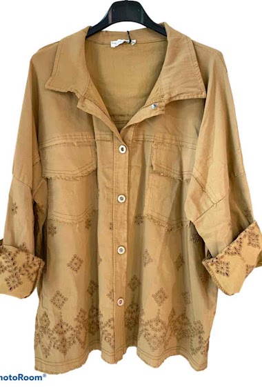 Wholesaler Graciela Paris - Loose embroidered jacket