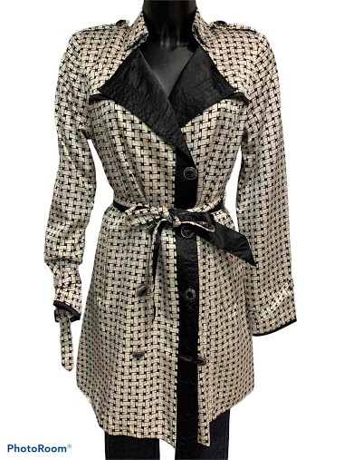 Wholesaler Graciela Paris - Printed trench-coat