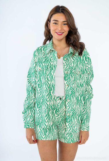 Wholesaler Graciela Paris - Zebra print jacket
