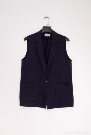 Wholesaler GUAS Collection - Long sleeveless blazer