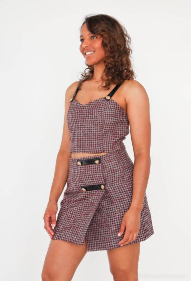 Wholesaler GUAS Collection - Short skirt top set