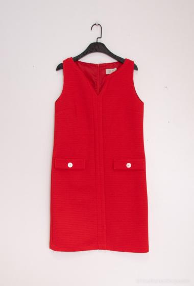 Wholesaler GUAS Collection - Straight sleeveless dress
