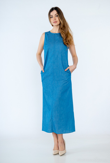 Wholesaler GUAS Collection - Long denim dress
