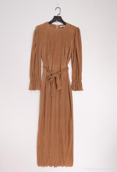 Grossiste GUAS Collection - Robe longue plissée