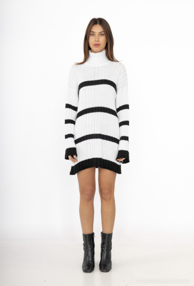 Wholesaler GUAS Collection - Striped sweater dress