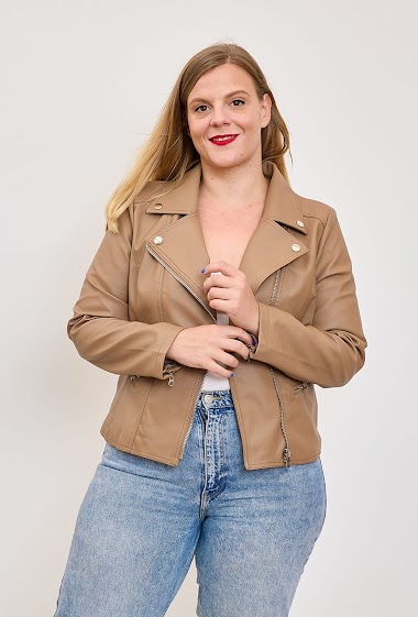 Leather Jacket Big size