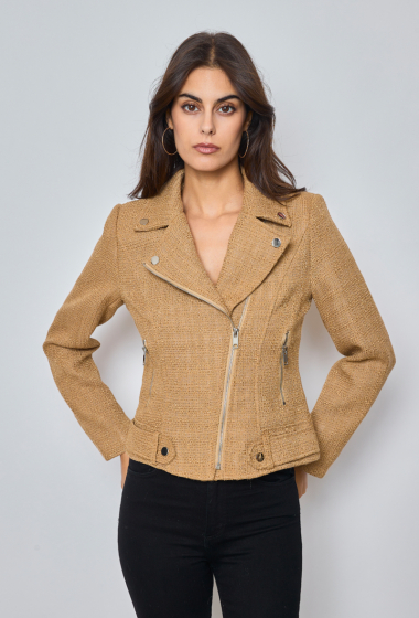 Wholesaler H.F - Plus size tweed jacket