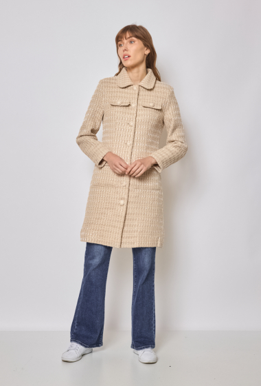 Wholesaler HF - Long tweed jacket
