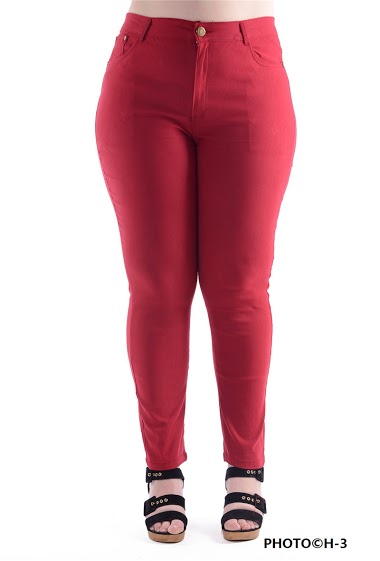 Grossiste H-3 - pantalons  strech grande taille