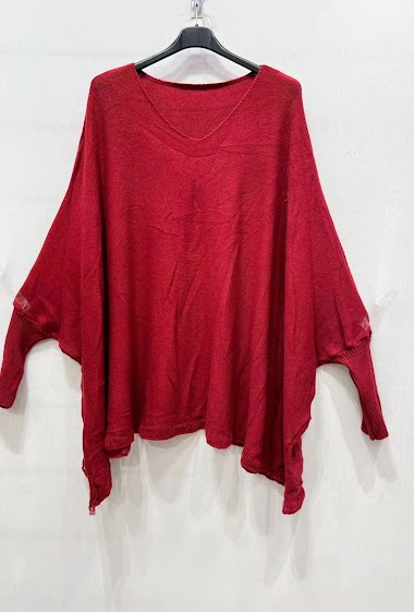 Wholesaler H3 - Flared sweater with v-neck