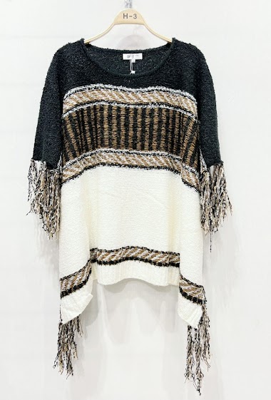 Grossiste H3 - Pull pancho