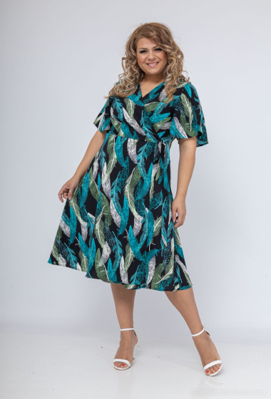 Wholesaler H3 - plus size wrap dress