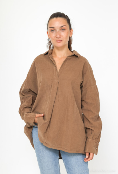 Wholesaler Happy Look - Corduroy blouse