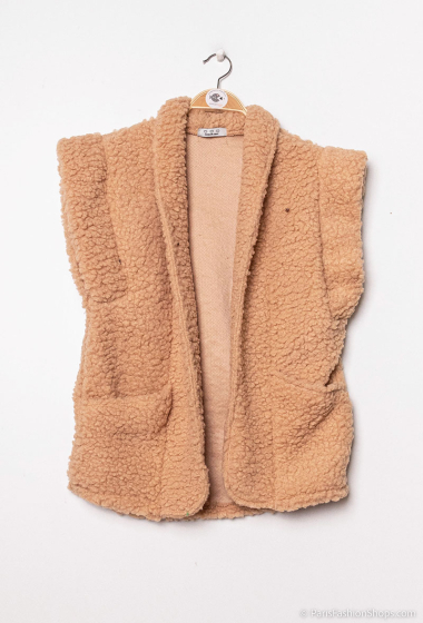 Wholesaler Happy Look - Sleeveless wool vest