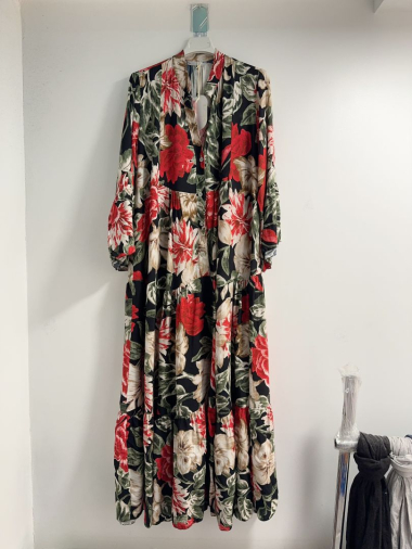 Wholesaler Happy Look - Long printed dress