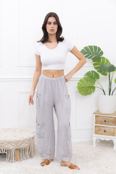 Wholesaler Happy Look - Linen pants