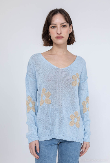 Wholesaler Happy Look - Floral sweater