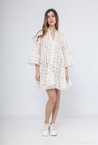 Wholesaler Happy Look - Short cotton dress