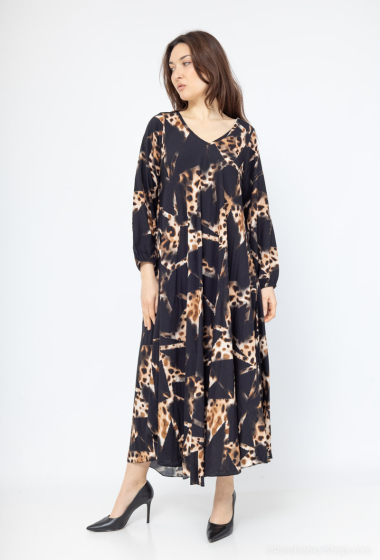 Wholesaler Happy Look - Leopard print dress