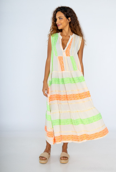 Wholesaler Happy Look - Sleeveless mid-length dress