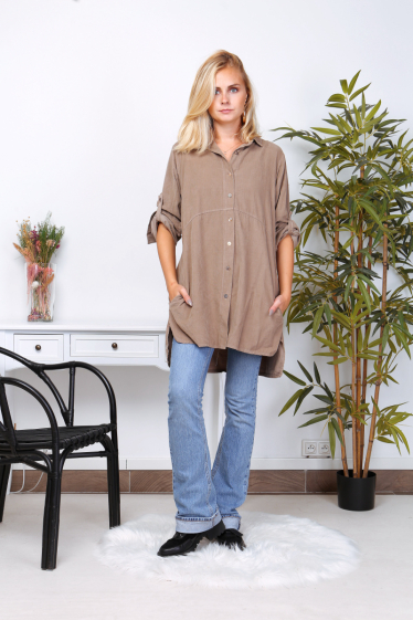 Wholesaler Happy Look - Linen tunic