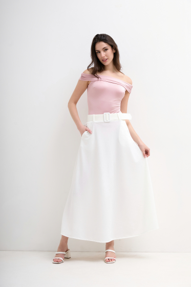 Wholesaler HD Diffusion - Long skirt with belt