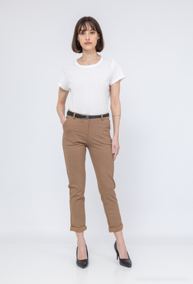 Wholesaler HD Diffusion - Printed stretch chino pants