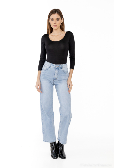 Wholesaler HELLO MISS - Wide straight jeans