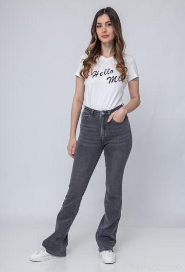 Wholesaler HELLO MISS - Flared jeans