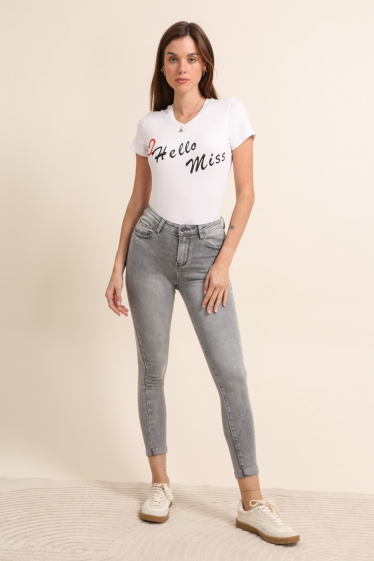 Wholesaler HELLO MISS - Baggy jeans