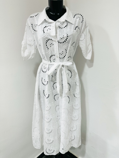 Wholesaler Hevea - EMBROIDERY DRESS
