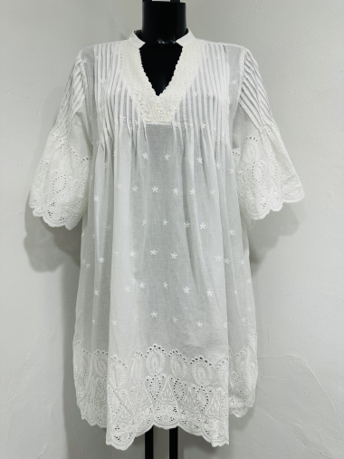 Wholesaler Hevea - EMBROIDERY DRESS