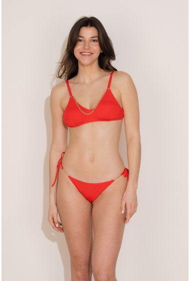 Wholesaler HIBIKINI - Solid color 2-piece swimsuit