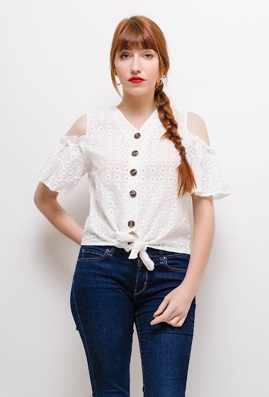 Großhändler ABELLA - Embroidered blouse