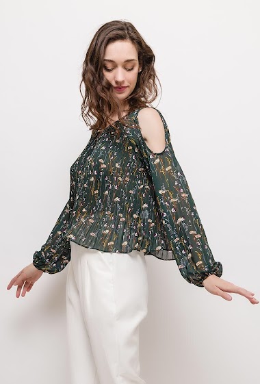 Wholesaler ABELLA - Pleated blouse
