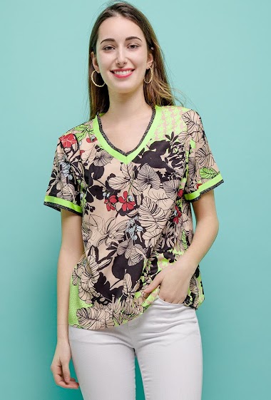 Großhändler ABELLA - Tropical blouse