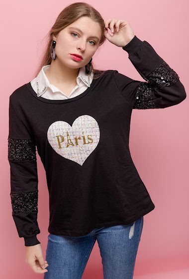 Großhändler ABELLA - Sweatshirt PARIS