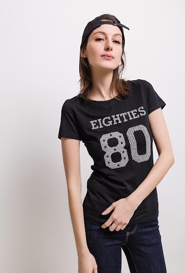 Grossiste Hirondelle - T-shirt EIGHTIES