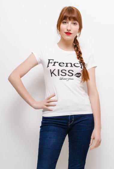 Grossiste Hirondelle - T-shirt FRENCH KISS