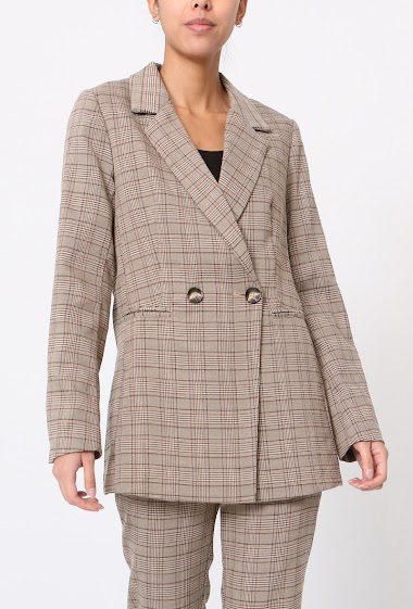 Großhändler ABELLA - Checkered jacket