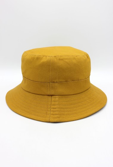Mayorista Hologramme Paris - Classic Plain Cotton Bucket Hat