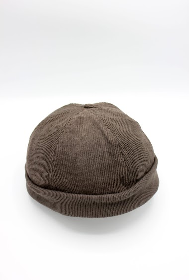 Großhändler Hologramme Paris - Miki Docker Breton adjustable cotton velvet hat