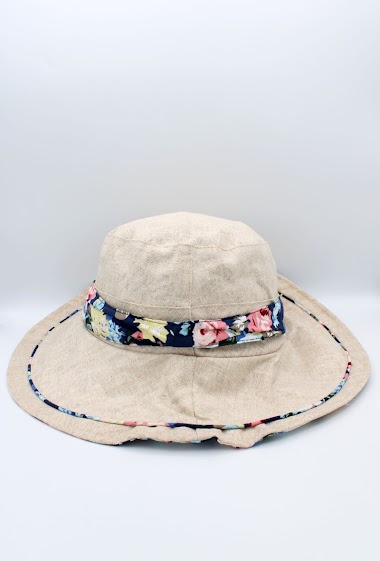 Wholesaler Hologramme Paris - Cotton hat with adjustable waist buckle