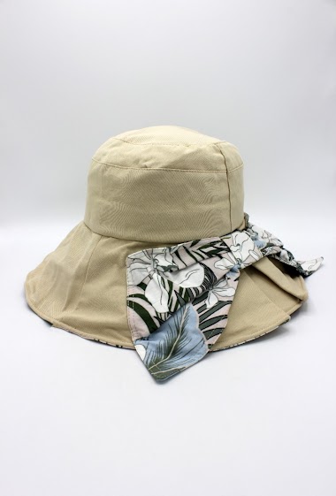 Großhändler Hologramme Paris - Cotton hat with adjustable waist buckle
