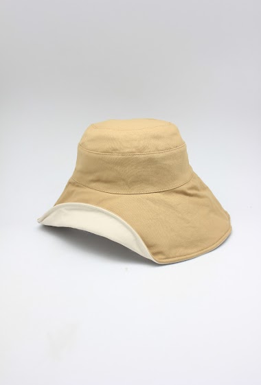 Wholesaler Hologramme Paris - Two-tone reversible cotton hat