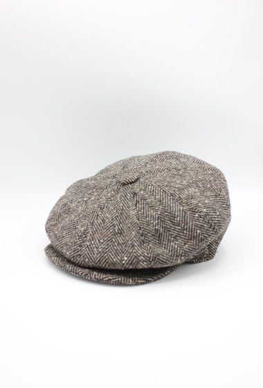 Wholesaler Hologramme Paris - Italian Newsboy Cap in wool blend