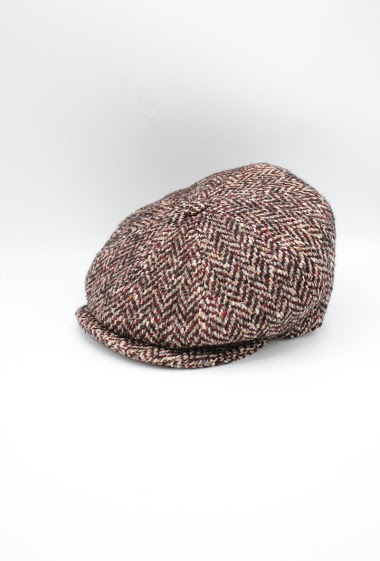 Wholesaler Hologramme Paris - Italian Newsboy Cap in wool blend