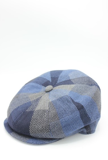 Wholesaler Hologramme Paris - Italian Newsboy Cap in wool blend